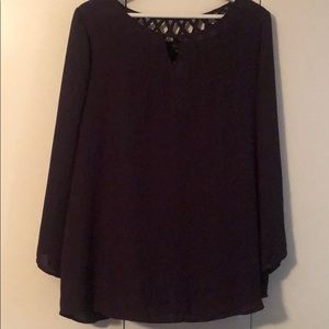 Deep Purple Blouse